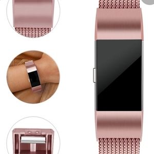 Findmyway rose gold band for fitbit charge 2